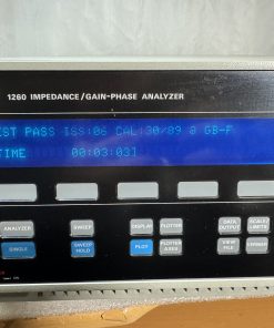 Alternative view of Solartron Schlumberger 1260 Impedance/Gain-Phase Analyzer
